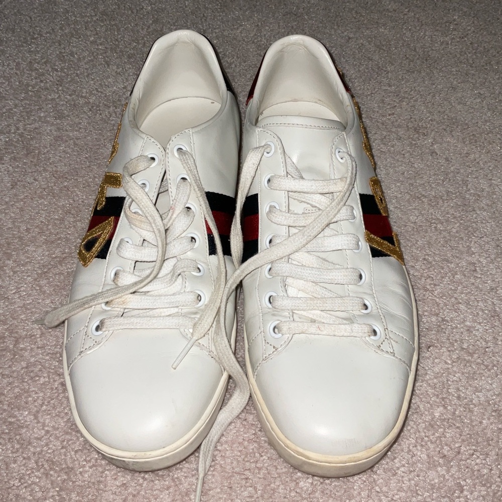 Gucci Embroidered Sneakers
